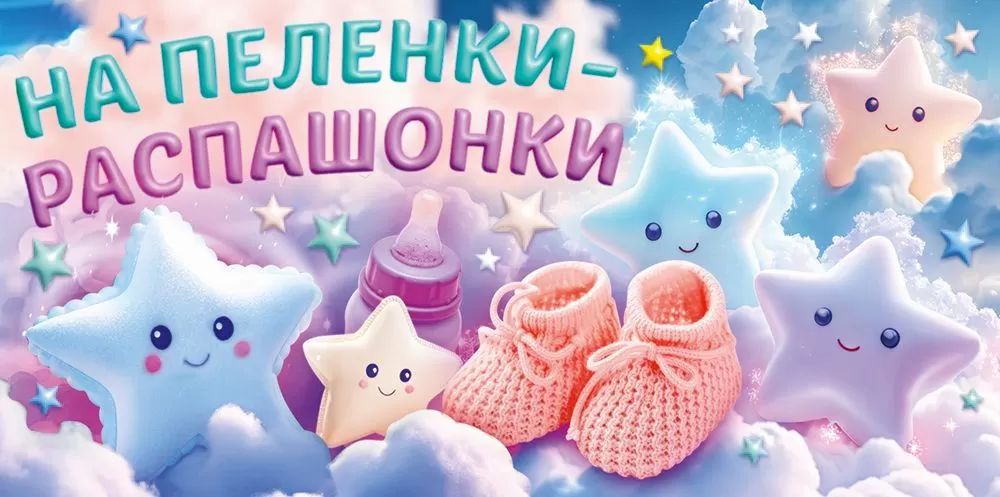Конверт для денег "На пелёнки и распашонки"