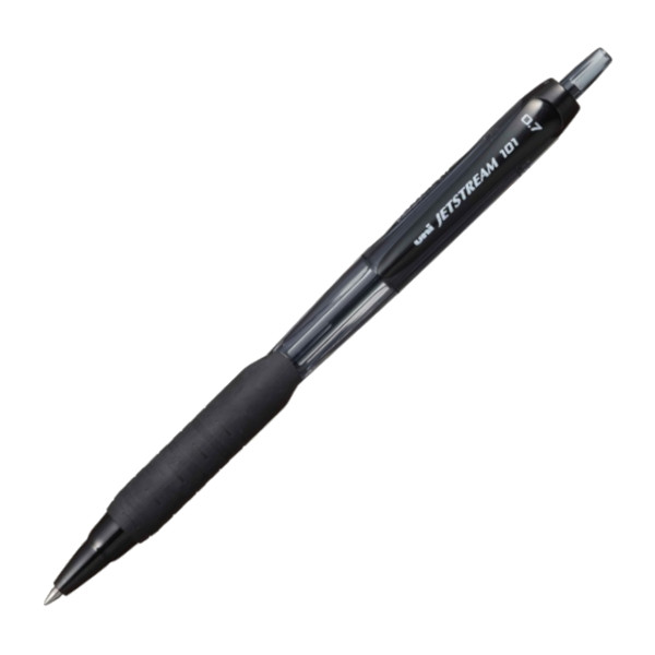 ЮНИ Шар.авт.ручка Jetstream SXN-101-07,чёрный,0,7мм
