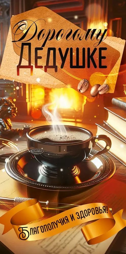 Конверт для денег "Любимому дедушке"