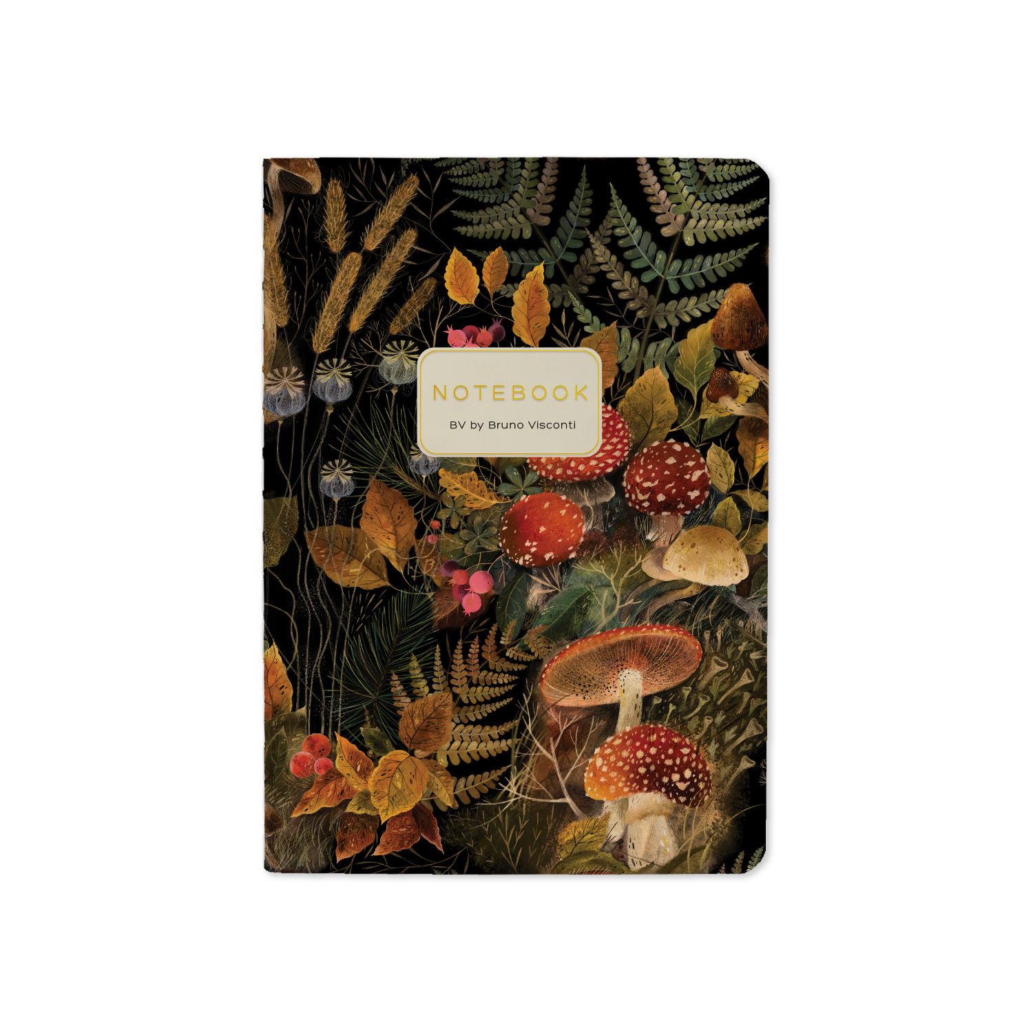 Записная книжка А6  32л. картон, мягк.пер. "Flora. Forest Fairy Tale" лин.