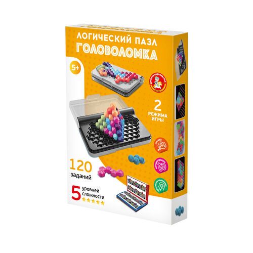 Игра настольная "Логический пазл" 5+