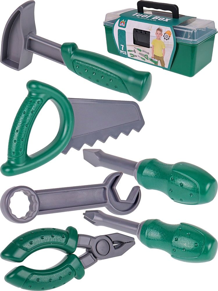 Игровой набор для мальчиков  7 предметов "Мини мастерская"