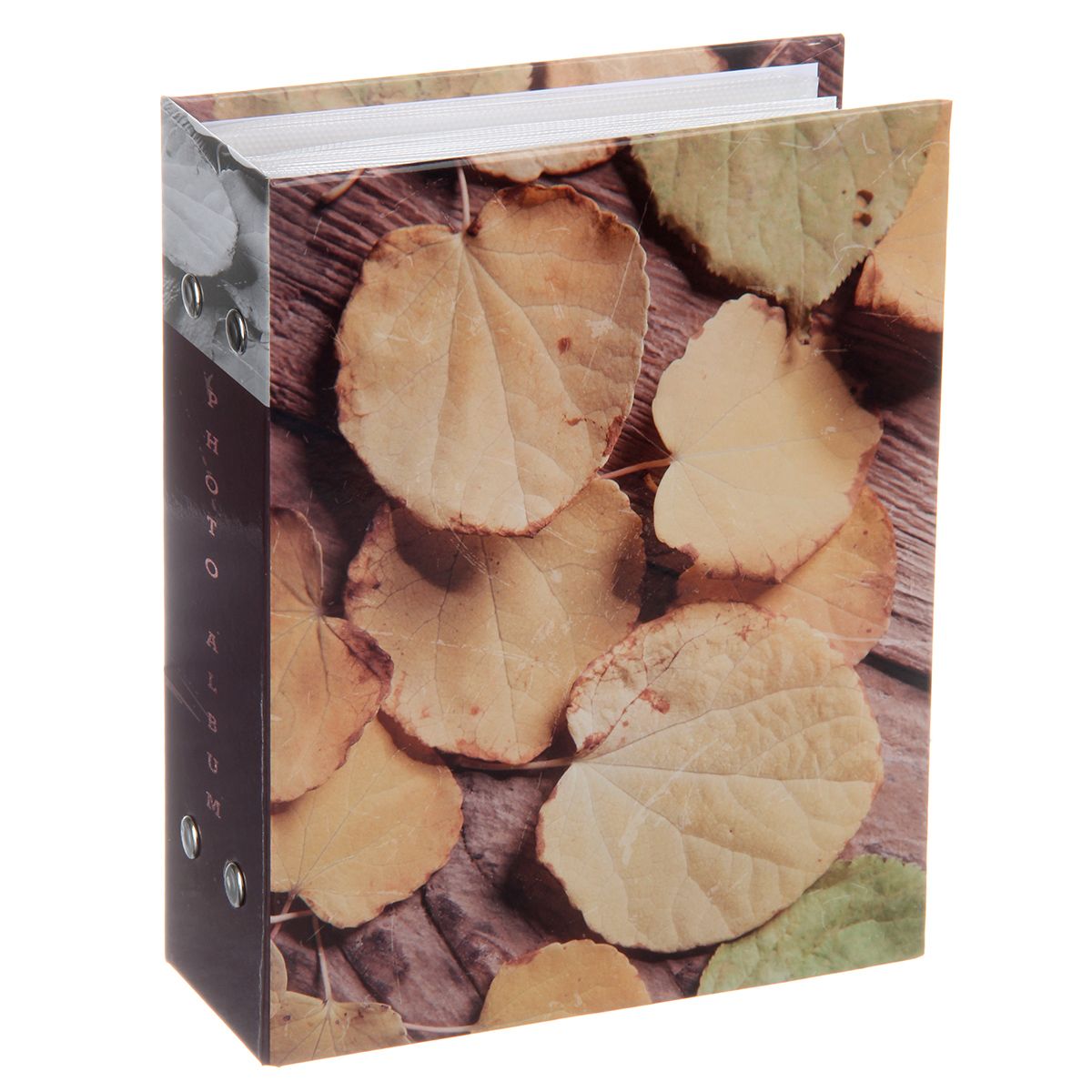 Фотоальбом 100 фото 10*15см Листья
