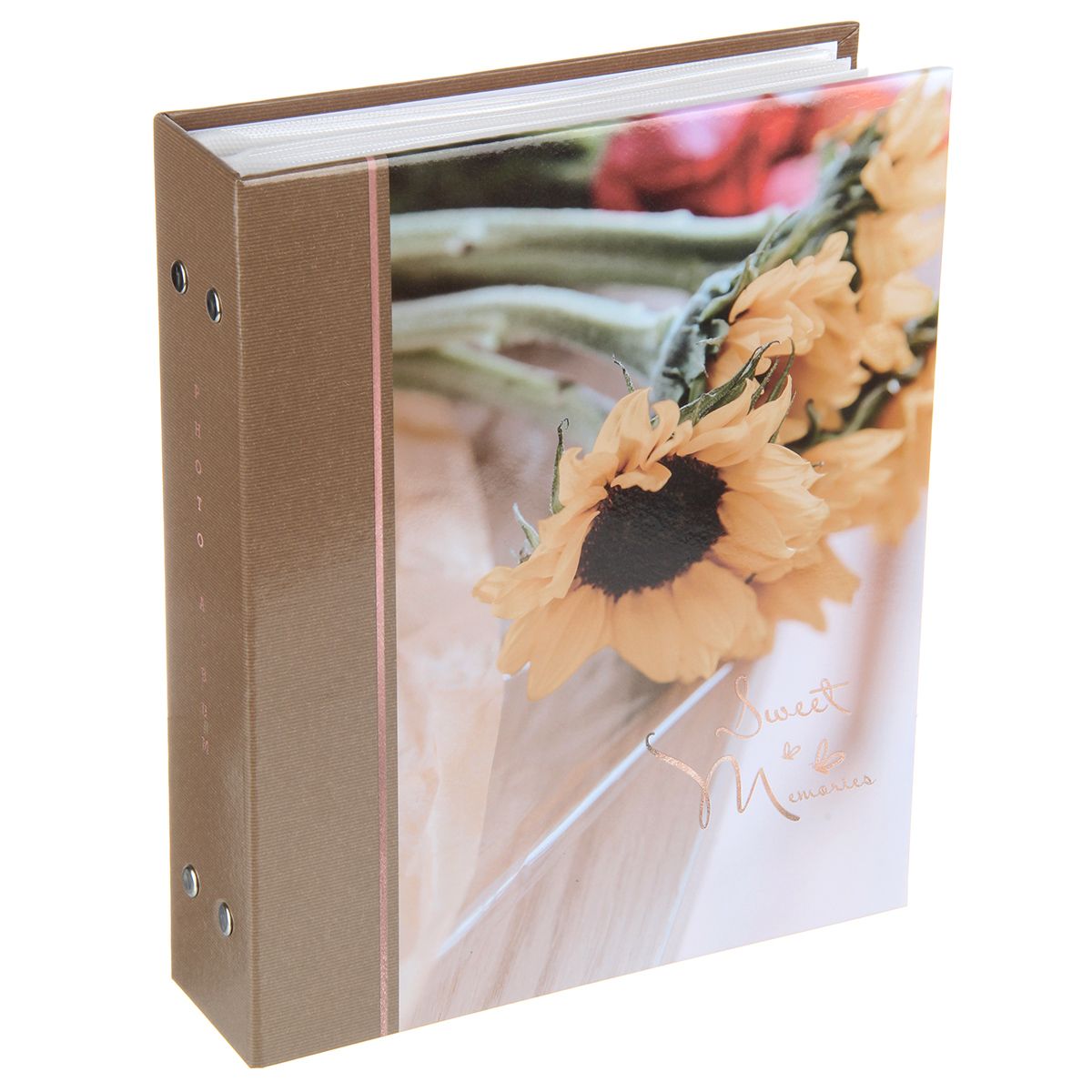 Фотоальбом 200 фото 10*15см Цветы