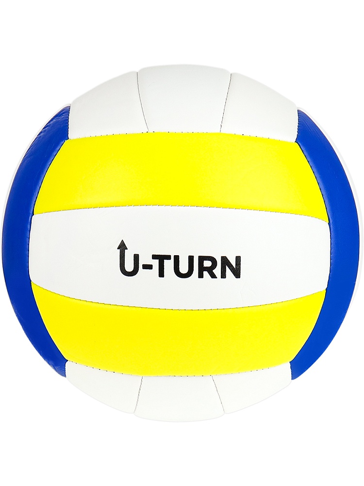Мяч спортивный волейбольный размер 5, окр. 64-66см, ПВХ, 260гр БЕЗ НАДУВКИ