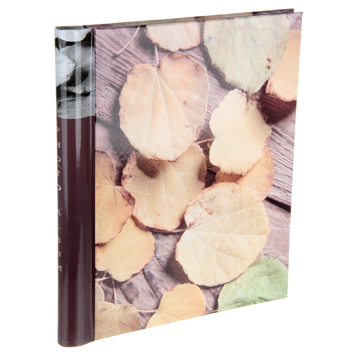 Фотоальбом магнитный 20л  23*28см спир. Листья