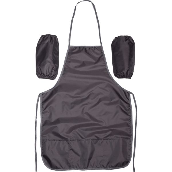 Набор Нарукавники + накидка для труда 700*500мм 3 кармана "Серый"