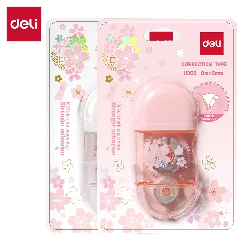 Корректирующая лента Deli 5мм*6м, ассорти