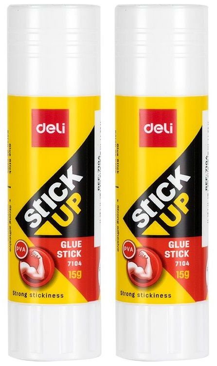 Клей карандаш Deli  15 гр. на основе ПВА