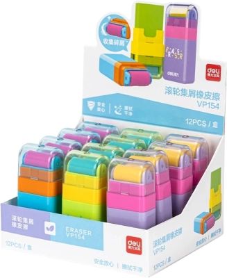 Ластик-ролик Deli. 60*26*16 мм для удаления остатков ластика