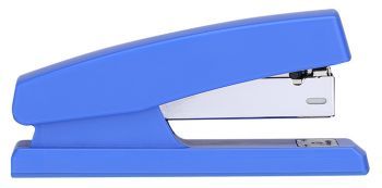 Степлер Deli 24/6, 26/6 на 25 листов, синий, 100 скоб