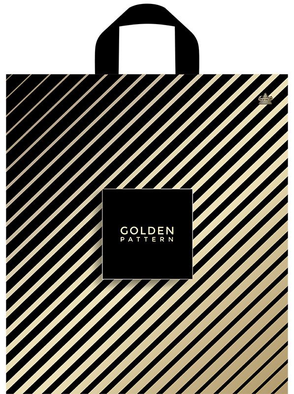 Пакет 42*38см (37мк) с петлевой ручкой "Стремление" ПНД