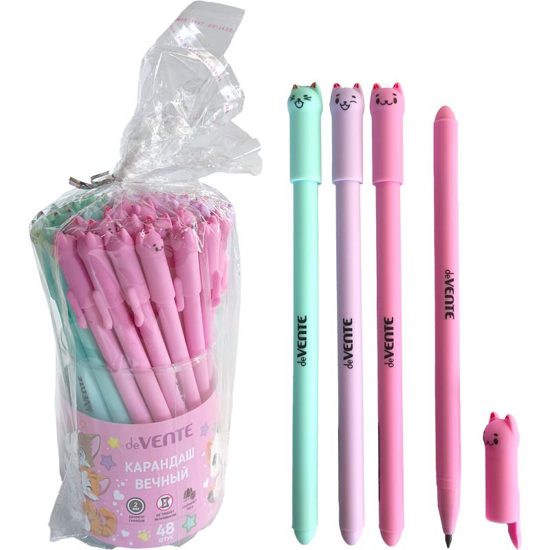 Карандаш вечный  deVENTE "Kitty", (цена за шт.)