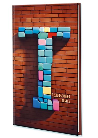 Алфавитная книга А5  80л "Буква" вырубка