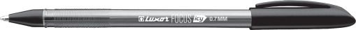 Ручка шар. LUXOR "Focus Icy " 0.7мм, черная