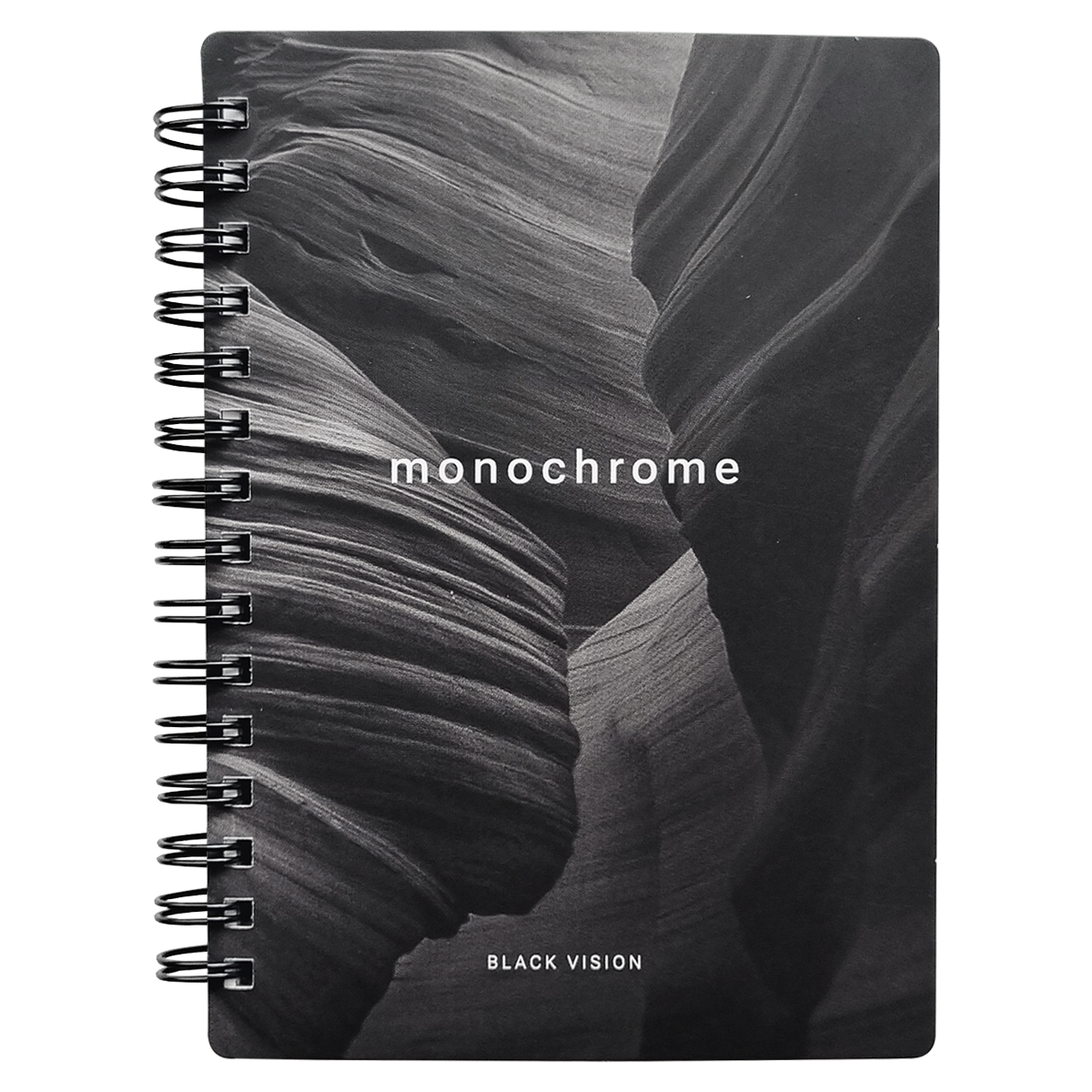 Записная книжка А6 120л. гребень, мягк.пер. "Be Smart. Dune. Ущелье"