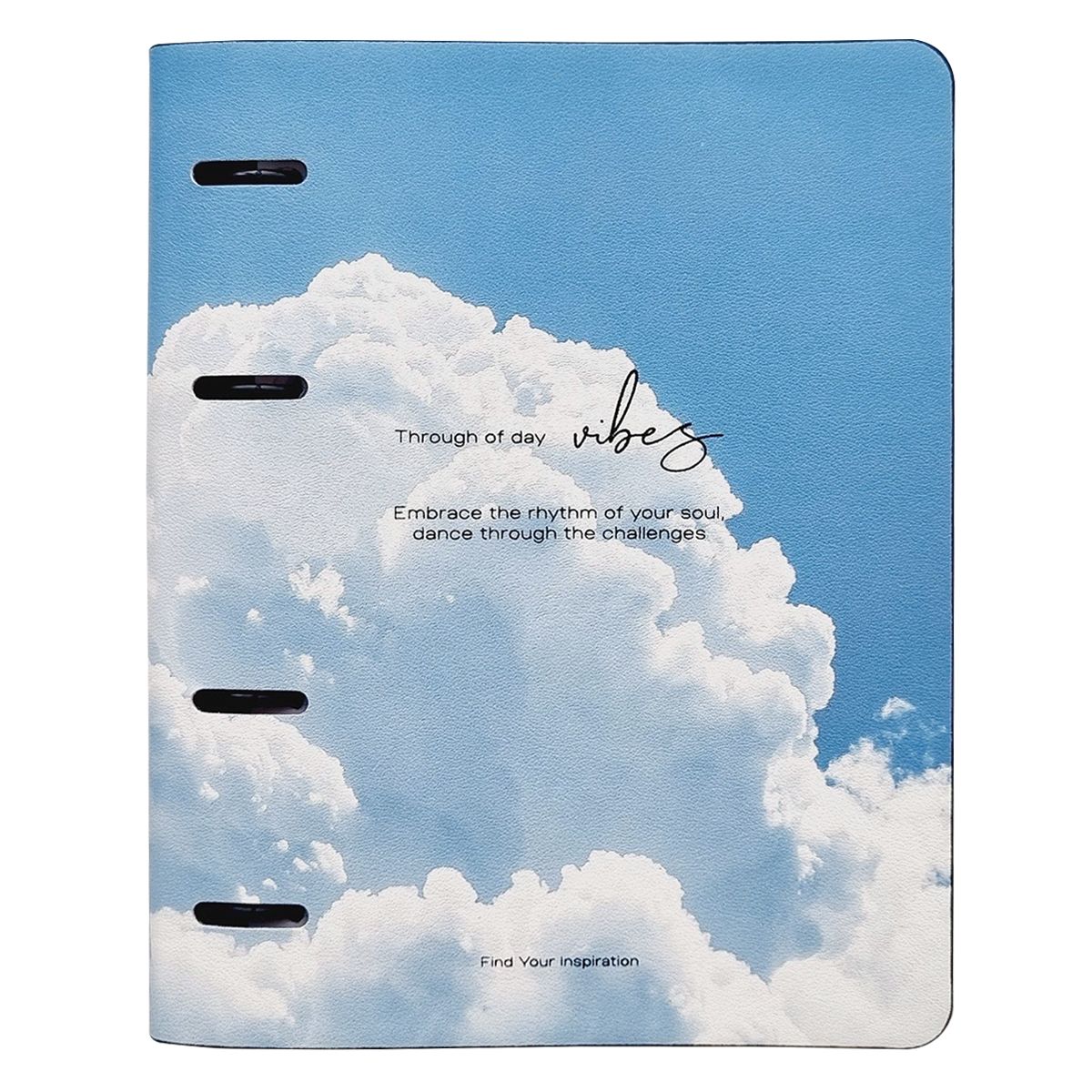 Тетрадь  А5 120л кл. на кольцах Infolio "Infolio Study. Sky. Облако"