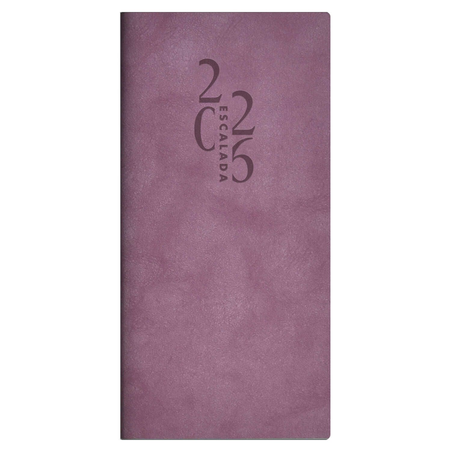 Еженедельник дат. 2026г (80*165мм) 64л., кожзам., мягк.пер. "Тиволи глосс сиреневый" +ПОДАРОК