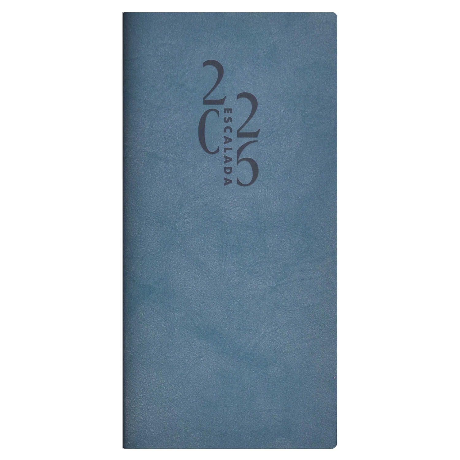 Еженедельник дат. 2026г (80*165мм) 64л., кожзам., мягк.пер. "Тиволи глосс синий" +ПОДАРОК