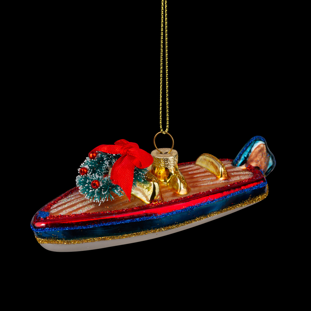 Украшение ErichKrause Decor Катер 13.5см, стекло