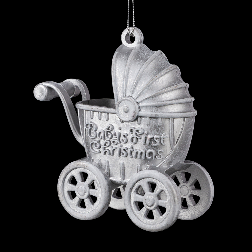 Украшение ErichKrause Decor Baby's First Christmas 11см