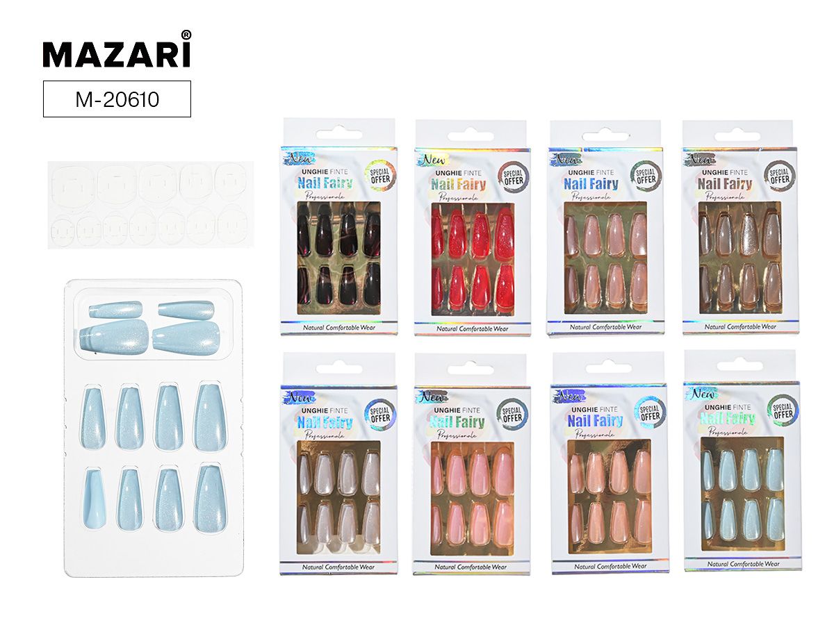 Ногти накладные 12шт. "Ассорти" 8 диз.