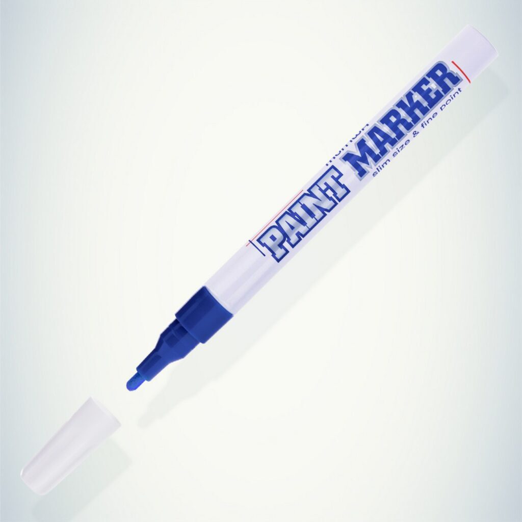 Маркер краска 2мм СИНИЙ