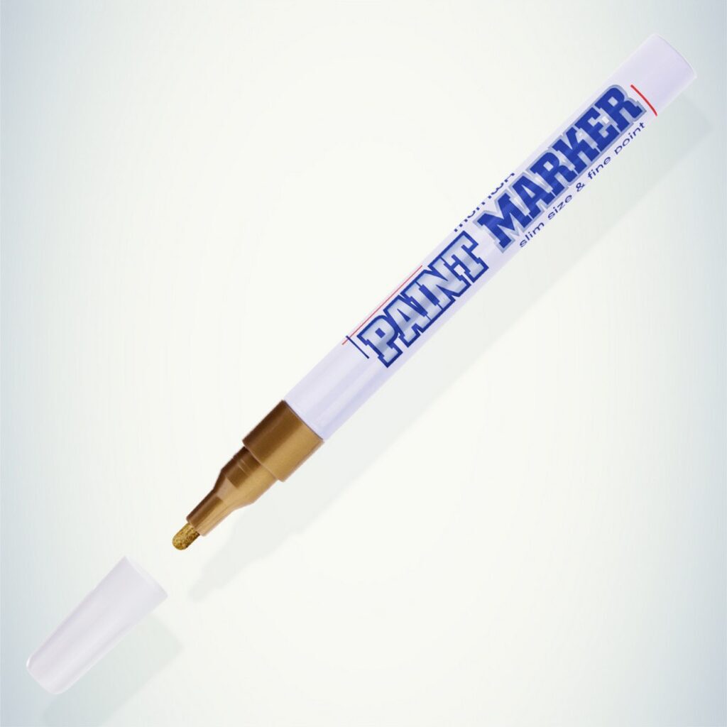 Маркер краска 2мм ЗОЛОТОЙ