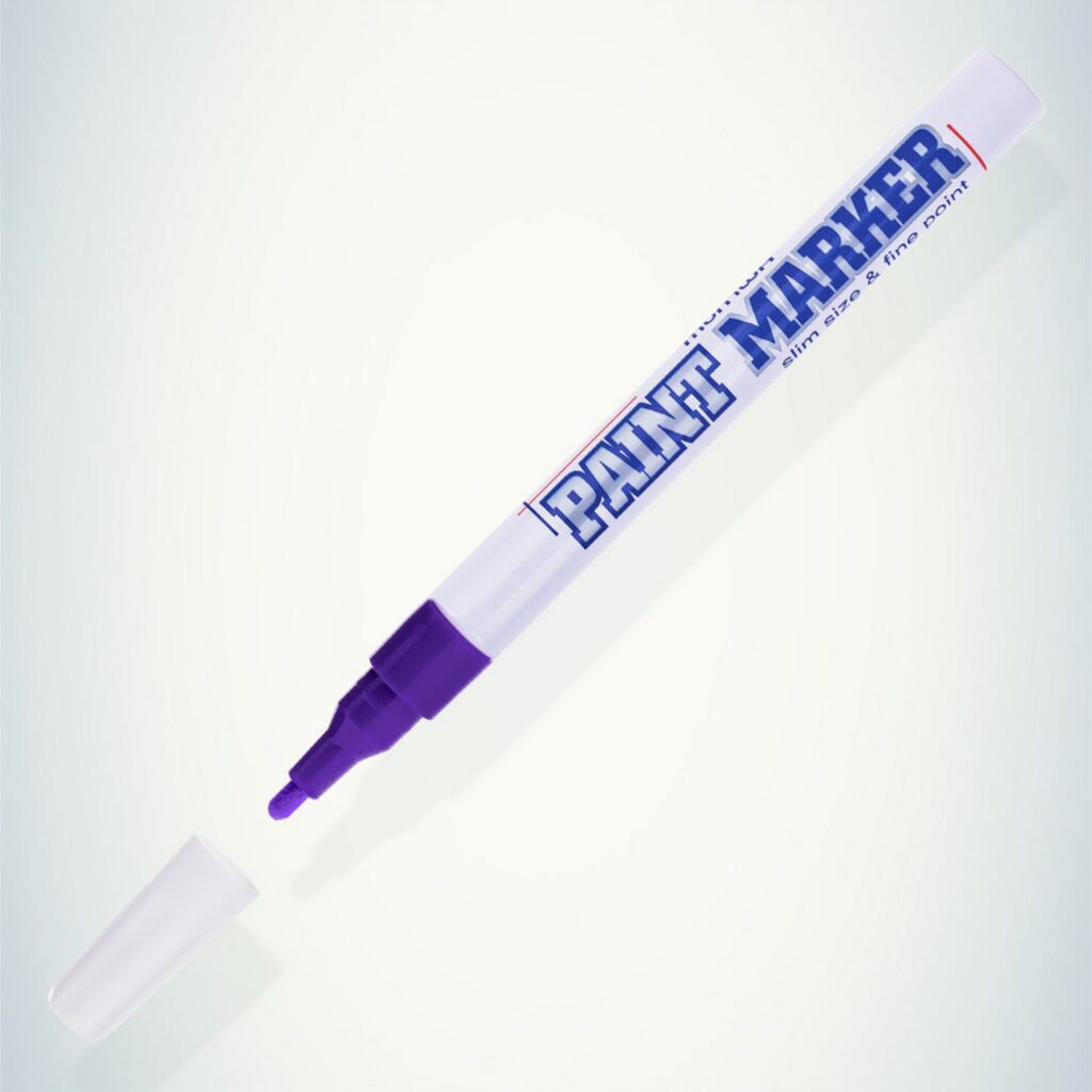 Маркер краска 2мм ФИОЛЕТОВЫЙ