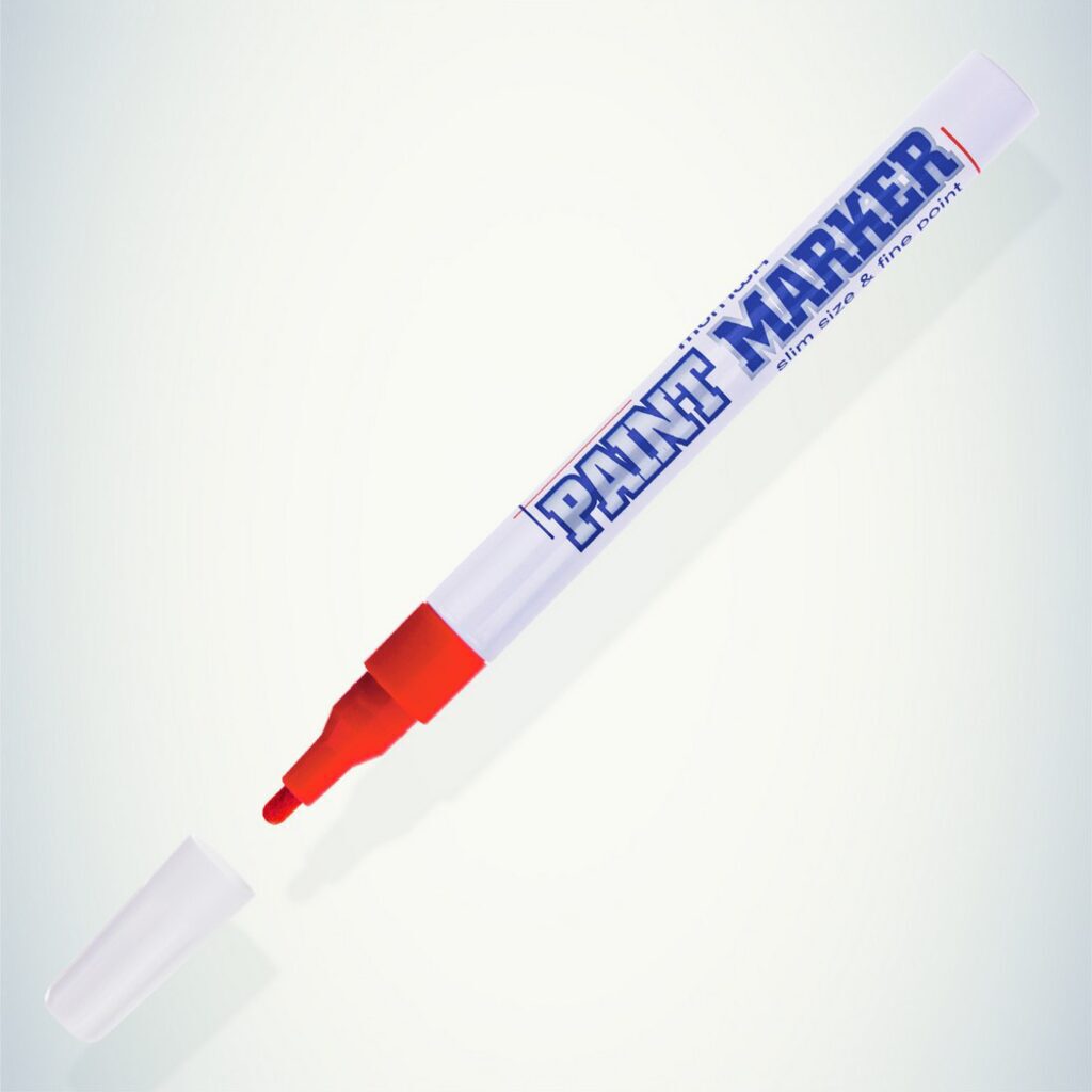 Маркер краска 2мм КРАСНЫЙ