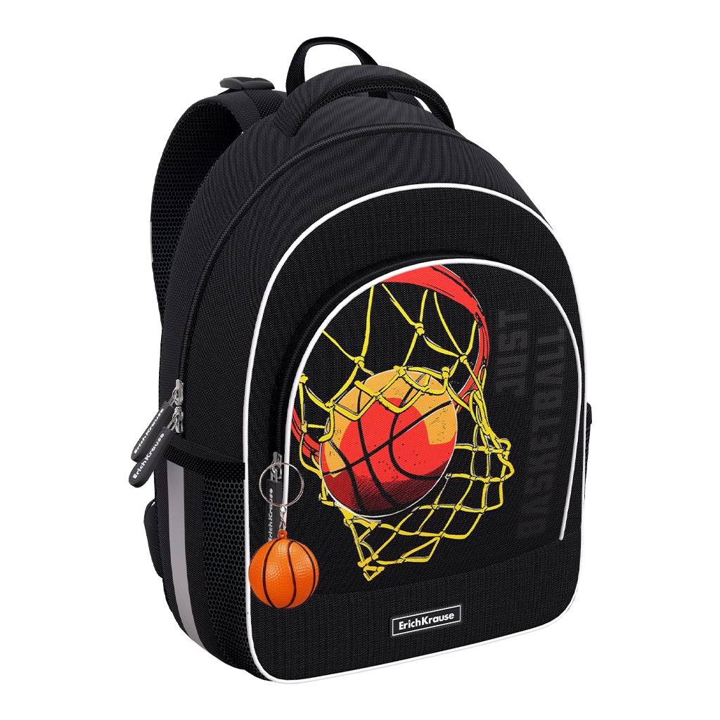 Ученический рюкзак с грудной перемычкой ErichKrause ErgoLine® 15L Basketball