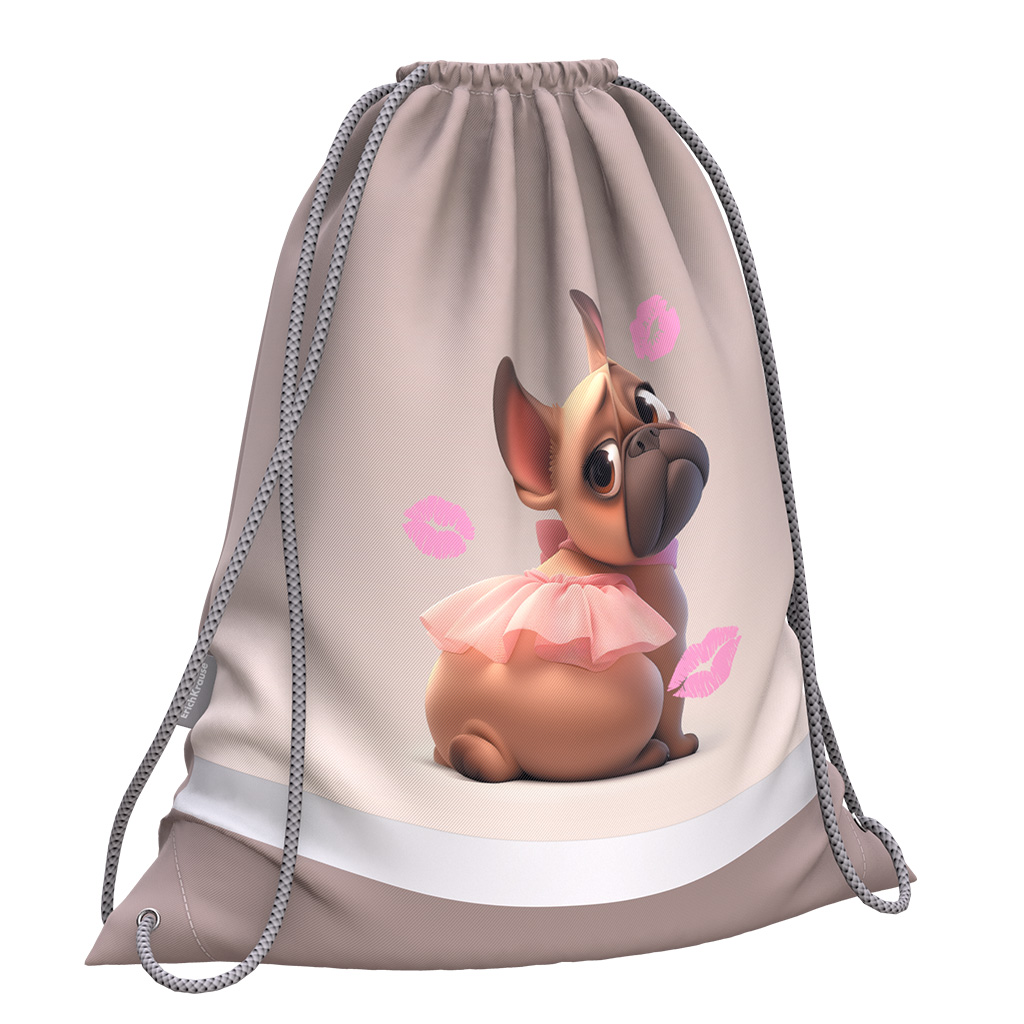 Мешок для обуви ErichKrause 365x440мм Frenchie