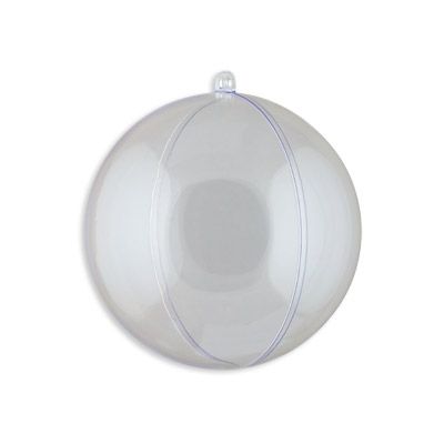 Заготовка пластиковая для росписи D=10см прозрачный
