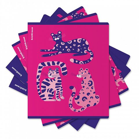 Тетрадь А5 48л кл. Erich Krause  "Pinna Kotta", матовая ламинация+выборочный УФ-лак MIX-PACK