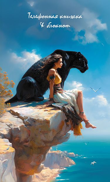 Алфавитная книга А6  48л "У моря" вырубка