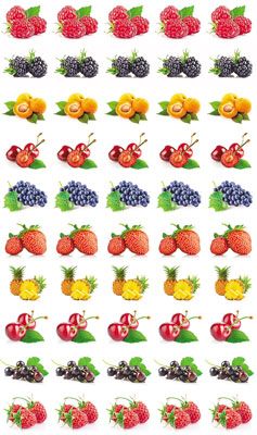 Наклейки-оценки 9*16см "Ягодки"