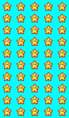 Наклейки-оценки 9*16см "Звездочки"