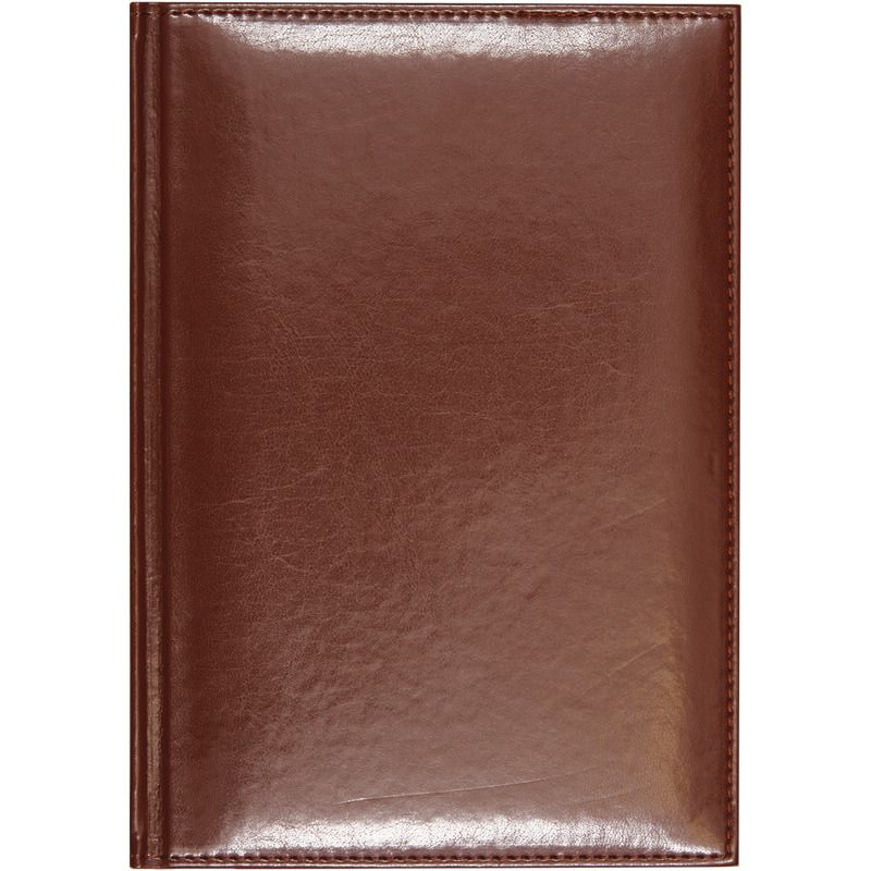 Алфавитная книга А5  64л. " Visa" коричневая, иск.кожа, тв. обложка