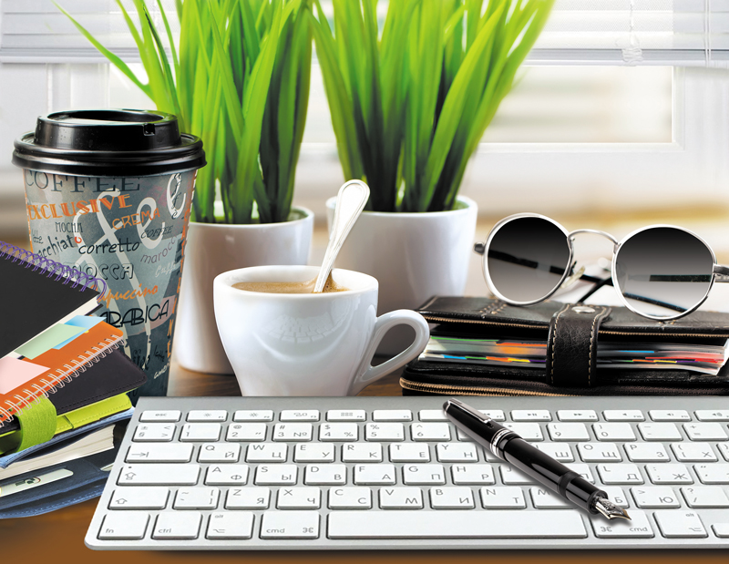 Календарь Трио металл+объем  295*720мм на 2026г. Кофе-брейк