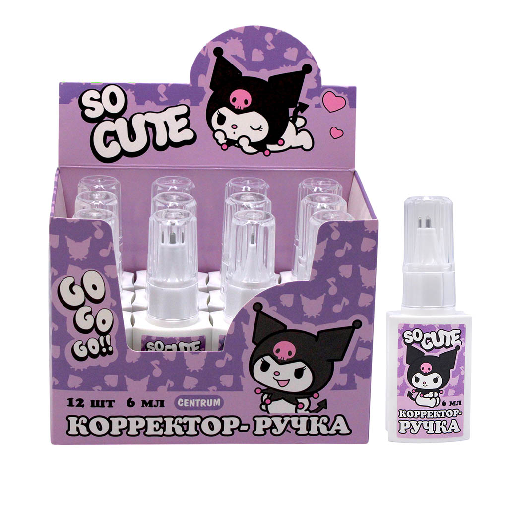 Корректирующий карандаш Centrum  6мл. "Kuromi" метал.наконечник