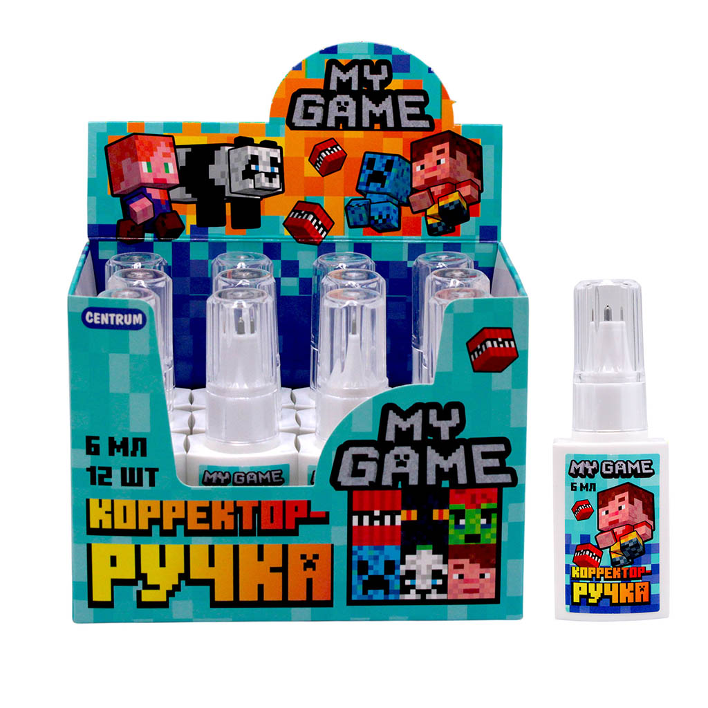 Корректирующий карандаш Centrum  6мл. "My game" метал.наконечник
