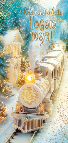 Конверт для денег "Счастливого Нового года!"