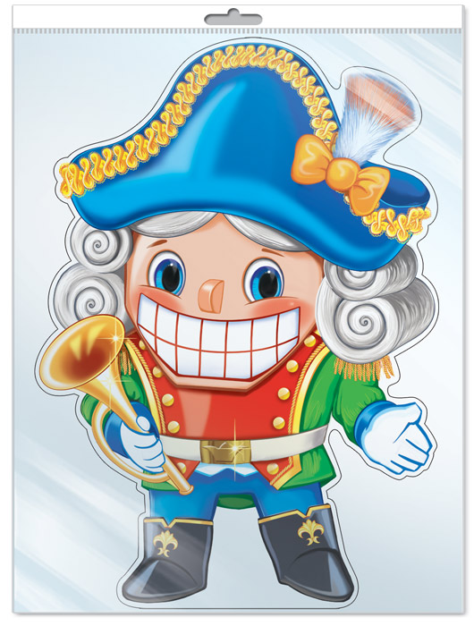 Плакат фигурный 50*35см "Щелкунчик"