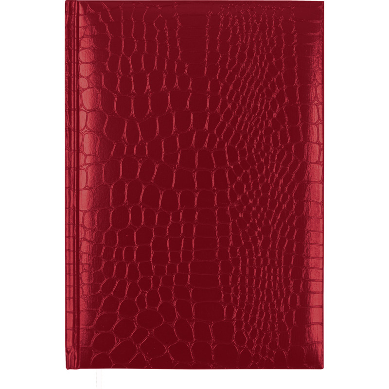 Записная книжка B6  80л. кожзам Arkona", тв.обл., клетка, красная
