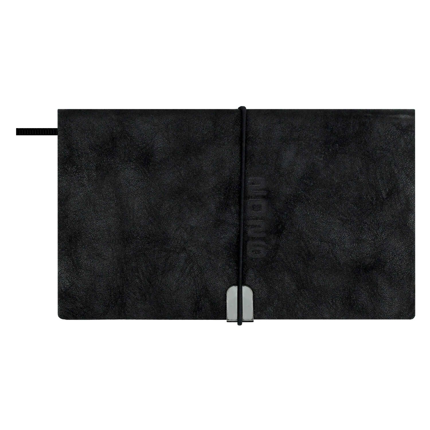 Планинг дат. 2026г 175*95мм 64л., кожзам., мягк.пер. "Тиволи глосс черный" +ПОДАРОК