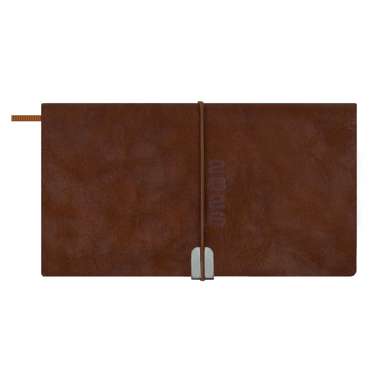 Планинг дат. 2026г 175*95мм 64л., кожзам., мягк.пер. "Тиволи глосс коричневый" +ПОДАРОК