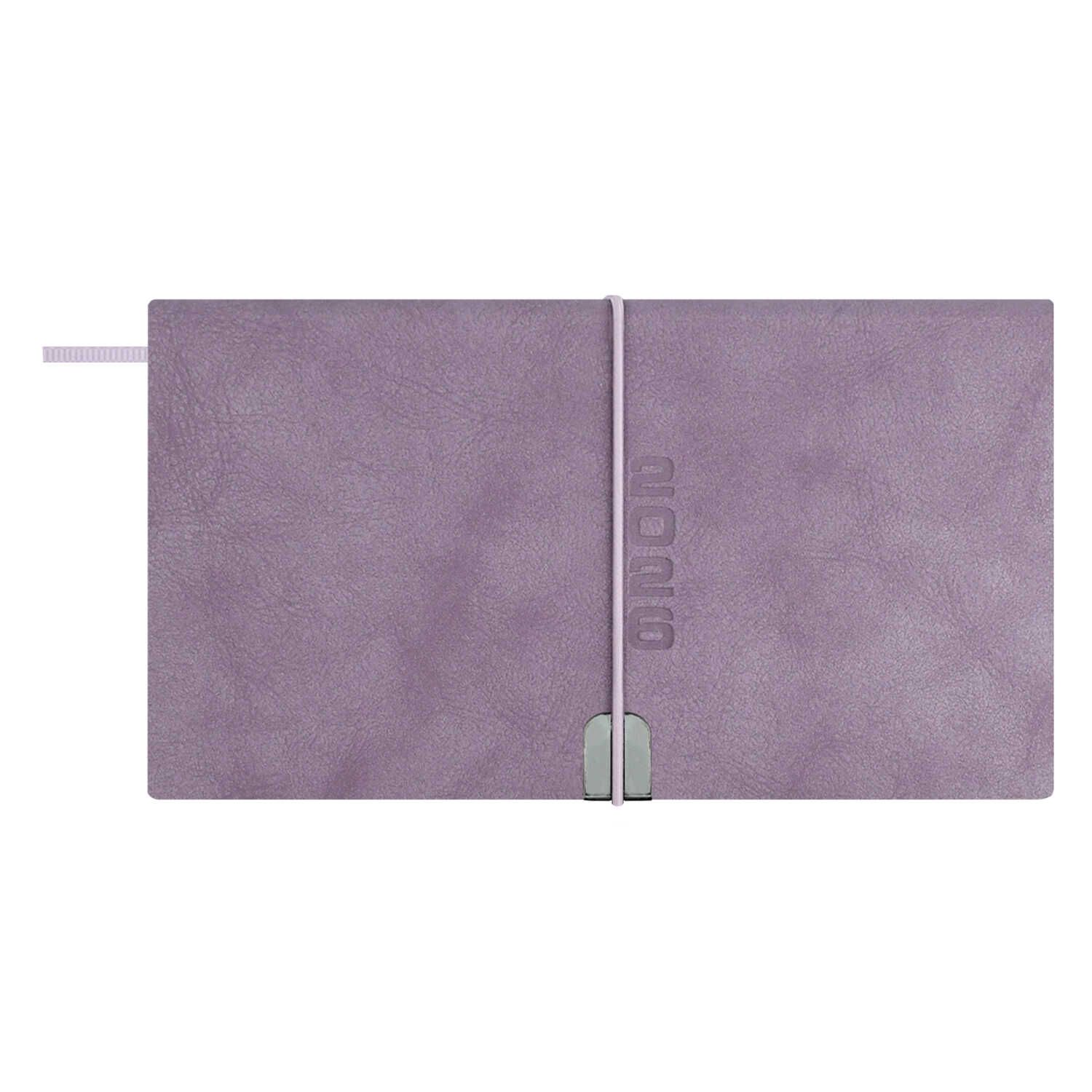 Планинг дат. 2026г 175*95мм 64л., кожзам., мягк.пер. "Тиволи глосс сиреневый" +ПОДАРОК