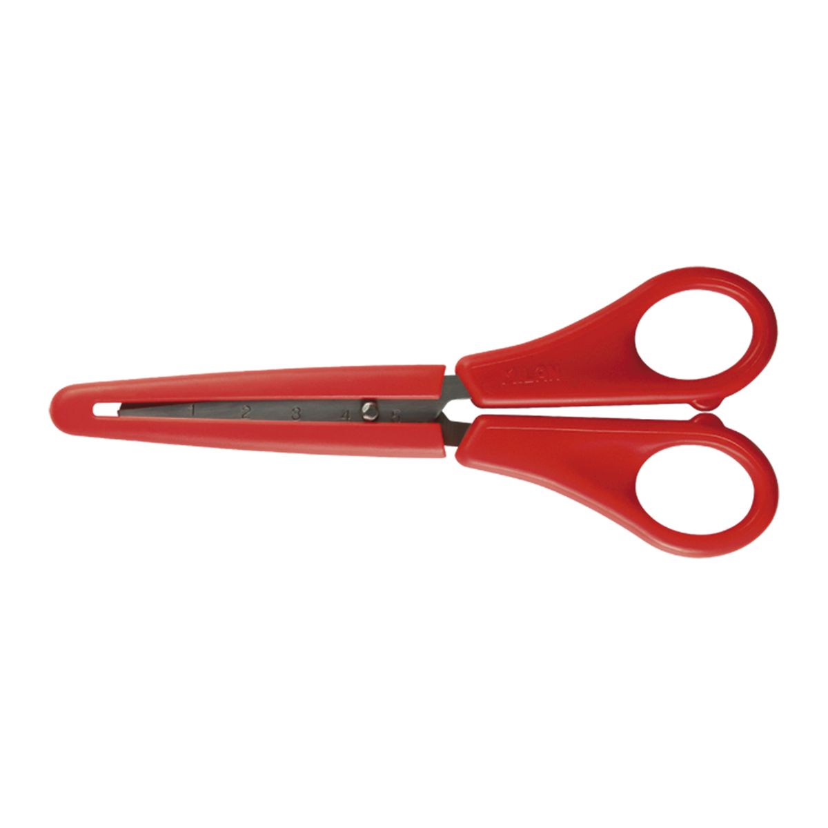 Ножницы детские Milan 15см, сталь, в пластик.чехле