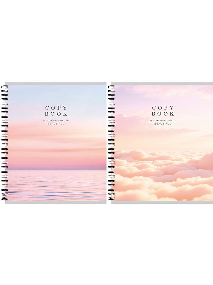 Тетрадь А5  96л кл. гребень Проф-Пресс "Природа в нежных тонах"