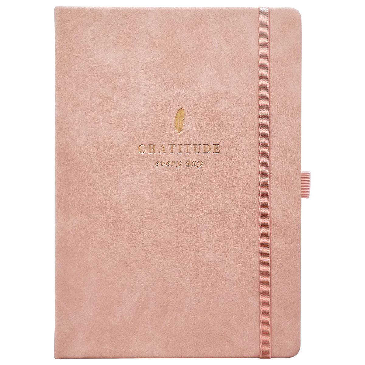 Ежедневник недат. А5 160л. кожзам, тв.пер. "Grace. Розовый" резинка, тисн.фольгой, ляссе